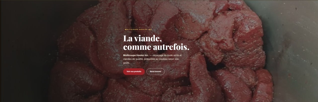 Aperçu du site Houlec